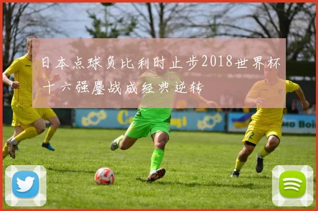 日本点球负比利时止步2018世界杯 十六强鏖战成经典逆转